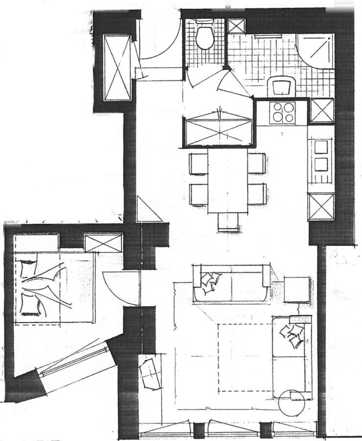 Courchevel 1550 – VERITABLE SKI AUX PIEDS – APPARTEMENT LES TOVETS T2 – 47m2 – 4P Esterno foto